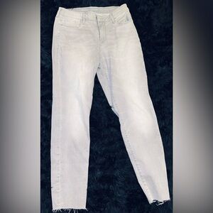 Old Navy Faded silver Ankle Jeans,‎ 10